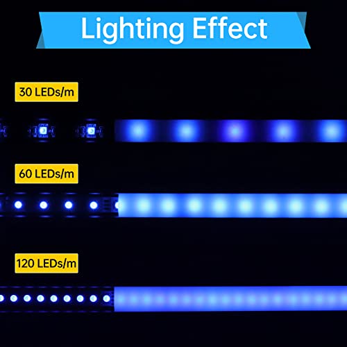 Muzata 10Pack 33FT LED Channel U Shape Diffuser 1