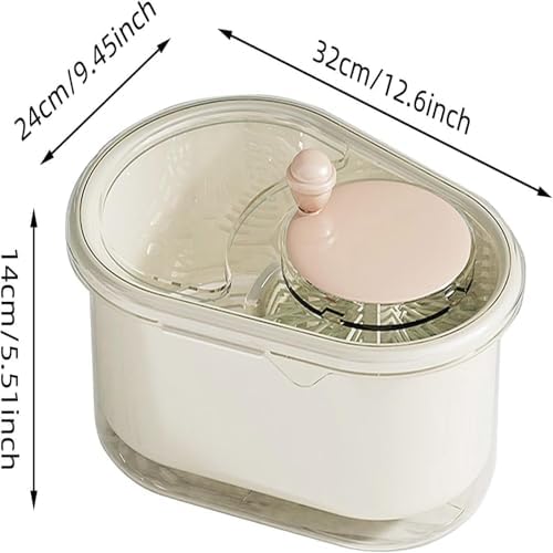 Portable Fruit Scrubbers with LIDS - Green 1