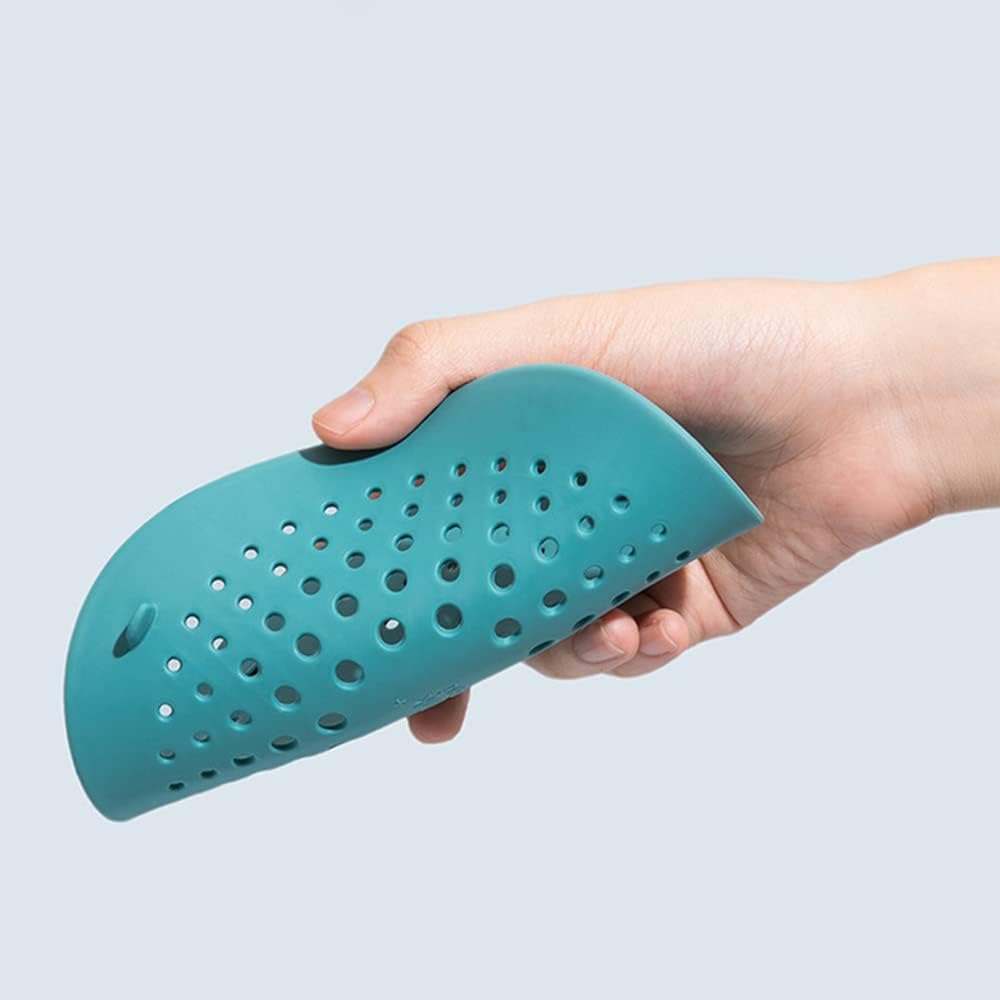 Square Drain Cover with 4 Suction Cups for Hair Catcher