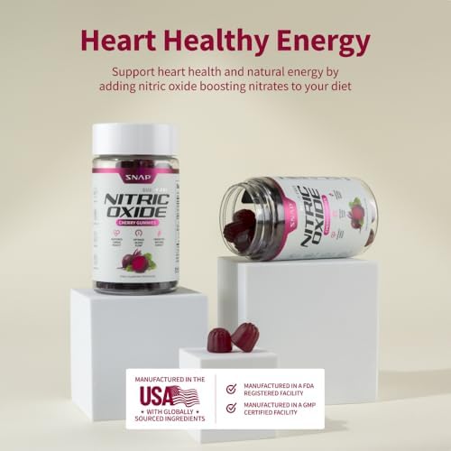 Snap Supplements Beet Root Gummies - 2 Pack Sugar Free Cherry Flavor
