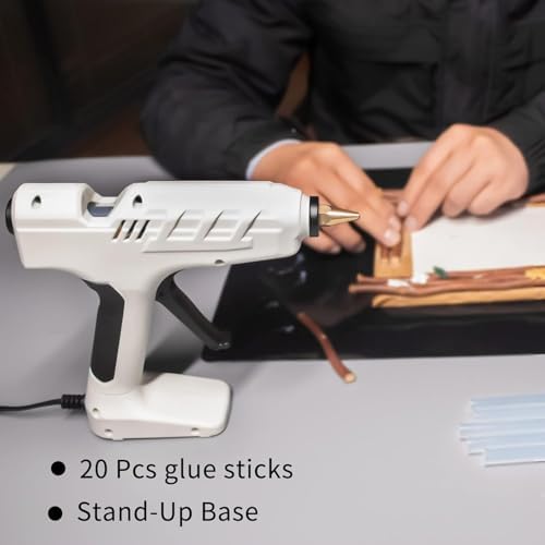 T TOVIA High Temp Hot Glue Gun Kit with Switch 1