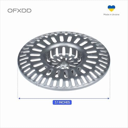 OFXDD Plastic Hair Stopper Basket for Bathroom Tub and Kitchen Sink