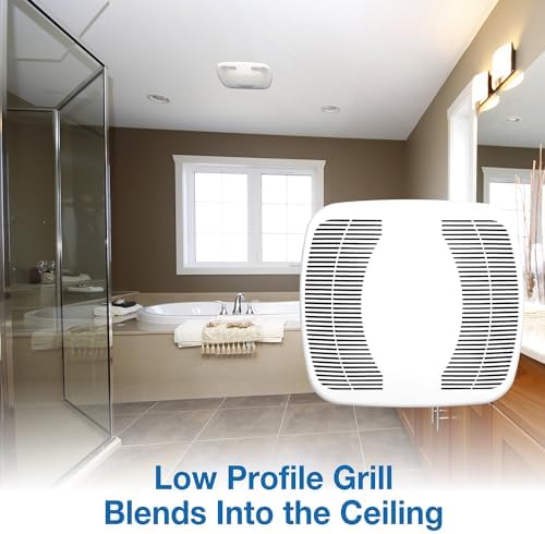 Air King 90 CFM Ceiling Mounted Exhaust Fan White