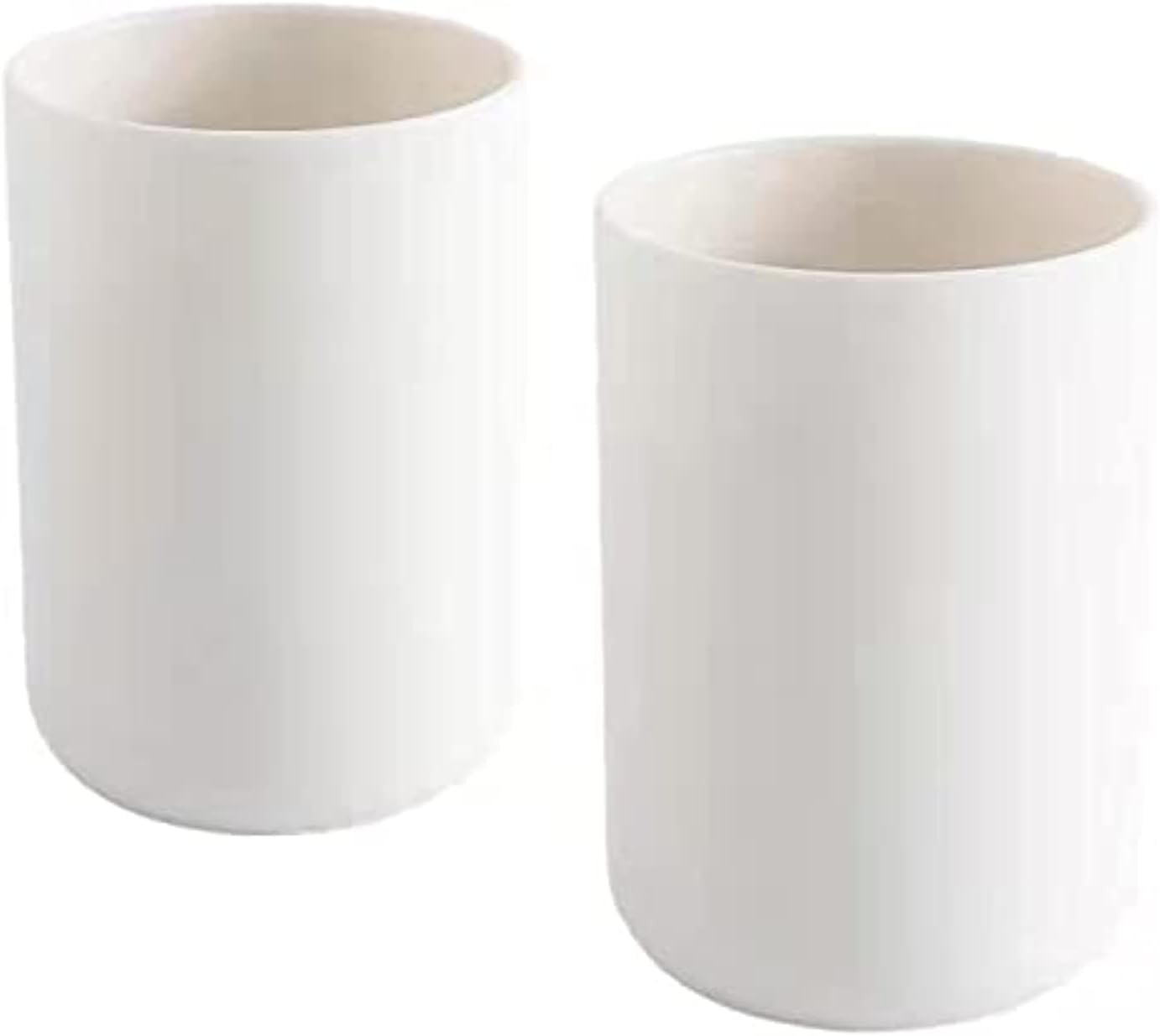 Pestrema 2 Piece Toothbrush Holder Set White