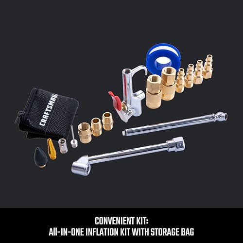 CRAFTSMAN 18-Piece Air Compressor Kit with Accessories