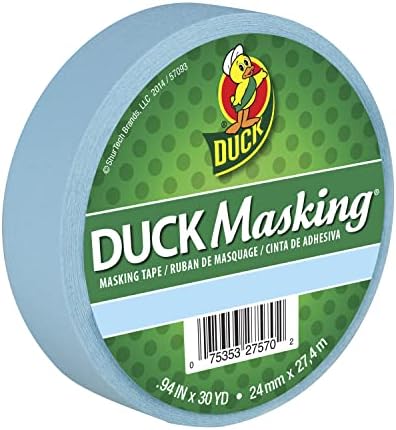 Duck Brand Light Blue Masking Tape 6 Rolls 1