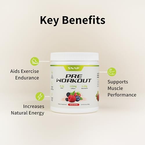 Snap Supplements Beet Root Powder Pre Workout
