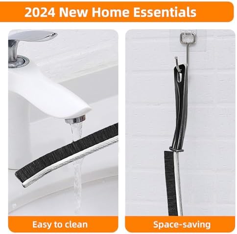 3Pcs Hard Bristled Crevice Cleaning Brush for Kitchen Bathroom Car