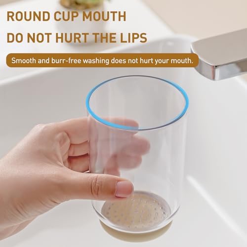 Toothbrush Cup with Cover Travel Case for Brush and Accessories