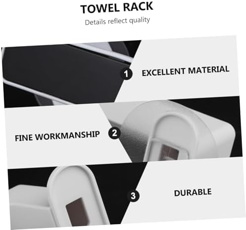 ETHZZLE Suction Cup Towel Bar No Drill