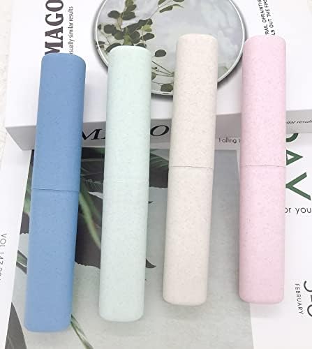 SietDESEO 4 Pack Toothbrush Travel Case Set