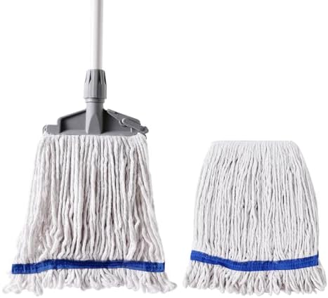 Eyliden Heavy Duty String Mops with 2 Reusable Heads