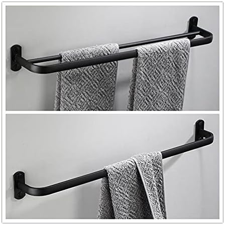 BOCbco Black Towel Rail 4050Cm Wall Mounted
