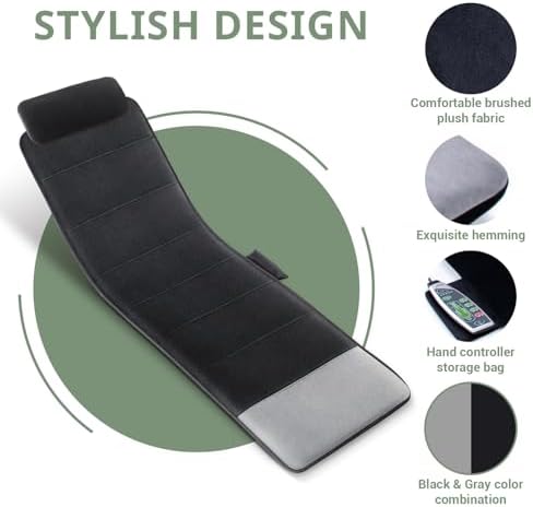 Mynt Full Body Massage Mat with Heat and Vibration 1