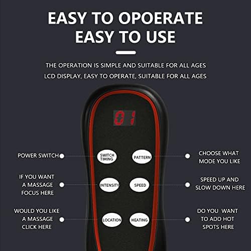ENKUODE Full Body Massage Mat with Heat