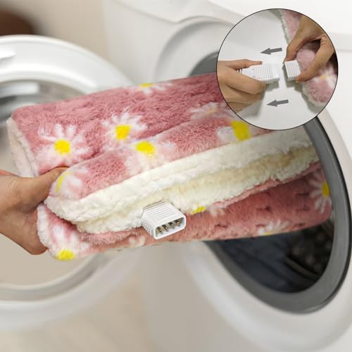 GOQO TOMO Flower Heating Pad - 12 Heat Levels 8 Timers Machine Washable 1