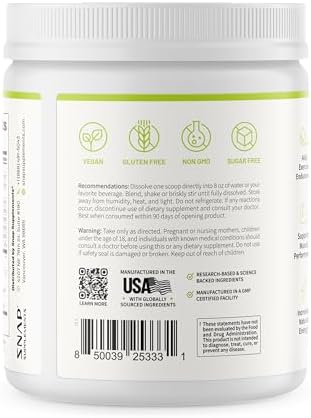 Snap Supplements Beet Root Powder Pre Workout