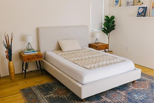 JOEUN Premium Electric Heated Mattress Pad with 8 Heat Settings
