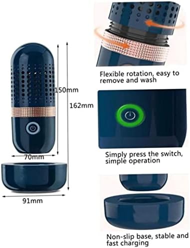 Havamoasa 1PC Fruit Cleaner Portable USB Rechargeable