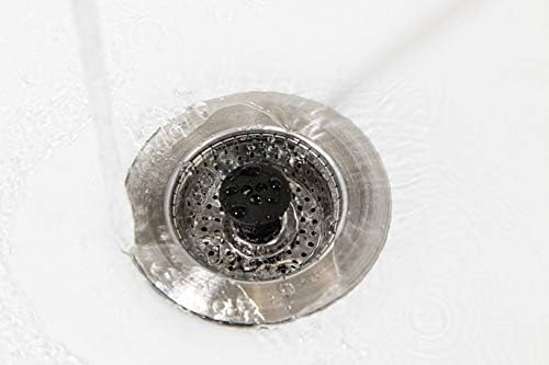 SinkShroom Clog-Free Sink Strainer Basket with Stopper 1