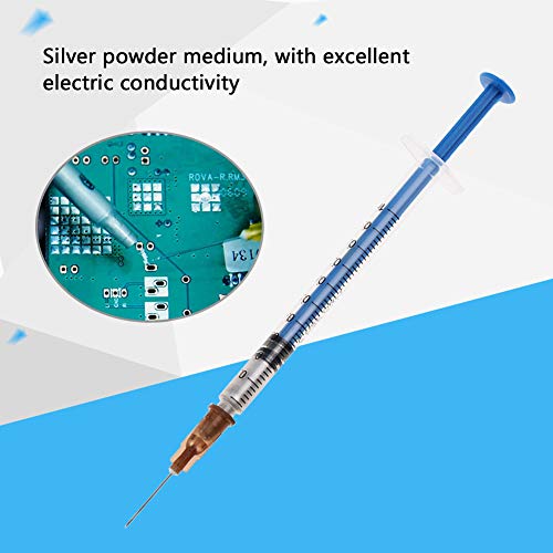 Silver Conductive Epoxy Adhesive for Keyboard Repair 07ML