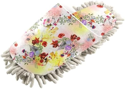 Kigai Microfiber Slippers with Flower Design for All Seasons