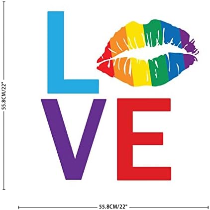 Love is Love Family Wall Art 22 Inch Vinyl Decal