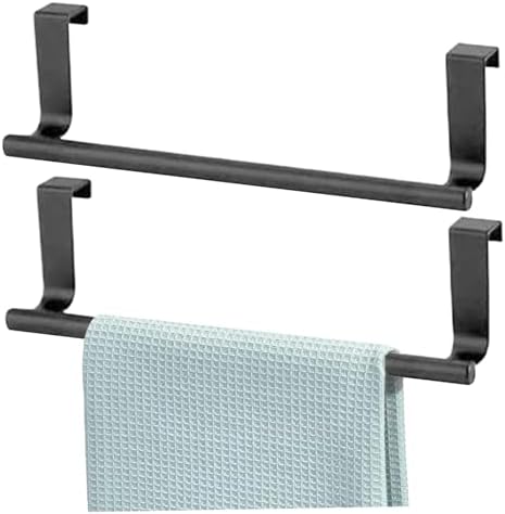 2Pcs Over Cabinet Towel Bar Stainless Steel 1