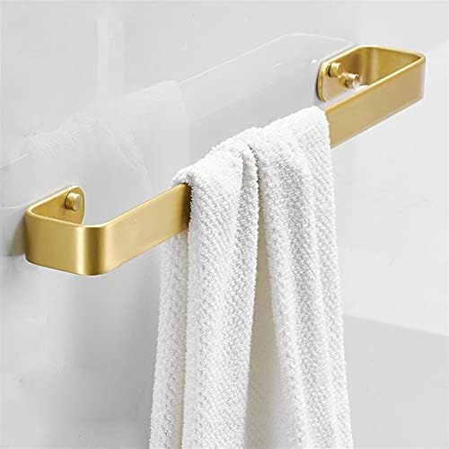 Brushed Gold Wall Mounted Towel Bar
