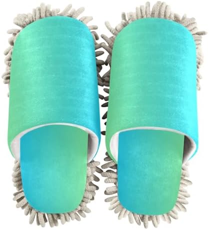 Sinestour Gradient Mop Slippers for Floor Cleaning