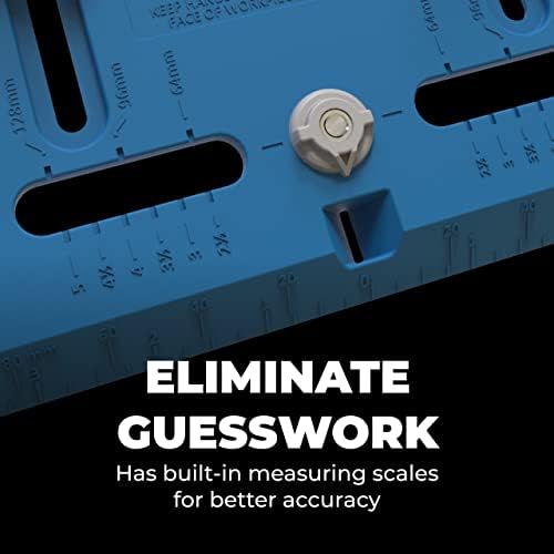 KREG KHI-Pull Cabinet Hardware Jig - Durable Drill Guides for Cabinet Handles