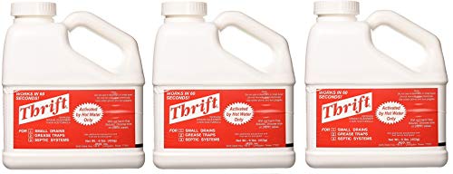 Thrift T-600 Alkaline Drain Cleaner 6 lb 3-Pack