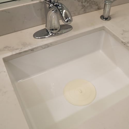 Danco 5-Inch Flat Suction Sink Stopper White
