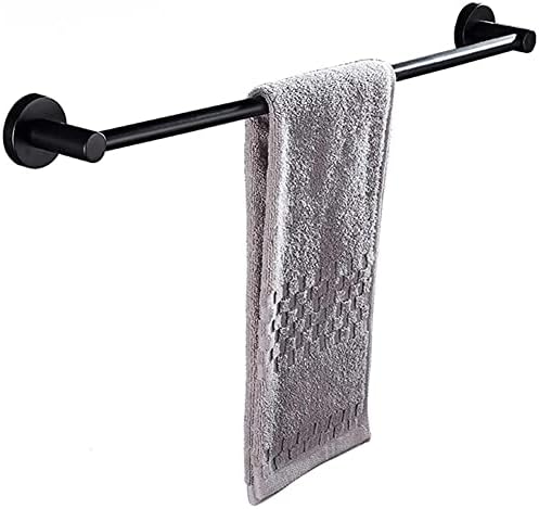 BOCbco Black Adjustable Towel Bar Rod