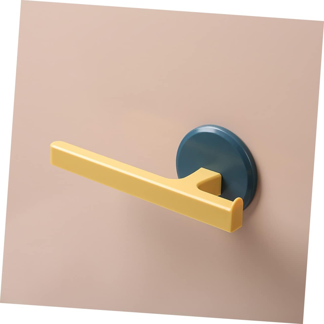 MAGICLULU 2Pcs Wall Mounted Towel Rack with Punch Design Blue
