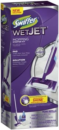 Swiffer WetJet Spray Mop Floor Cleaner Club Starter Kit