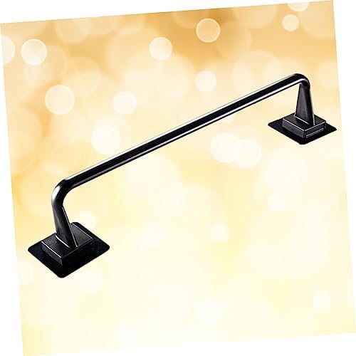 STOBOK Plastic Towel Bar Adhesive Bathroom Holder