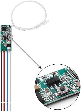 RODOT 12V DC Motor Controller with RF Remote