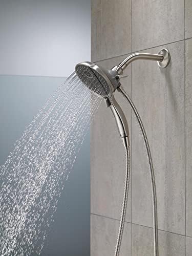 Delta In2ition 4-Spray Dual Shower Head with Handheld Chrome