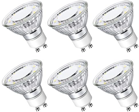 Lepro GU10 LED Bulbs Non Dimmable 6 Pack 5000K Daylight