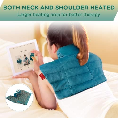 Comfytemp Weighted Heating Pad for Neck and Back