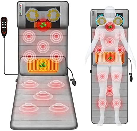 ENKUODE Full Body Massage Mat with Heat