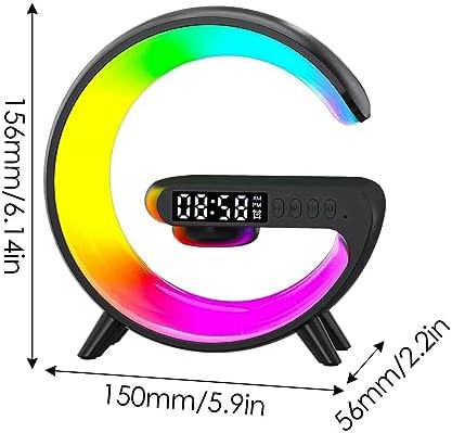 LED Atmosphere Lamp with Bluetooth Speaker and Charging Function