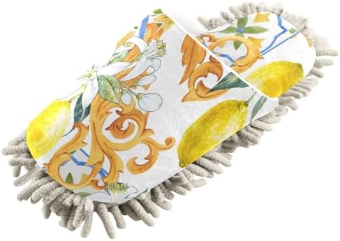 Sinestour Lemon Mop Slippers for Floor Cleaning 1