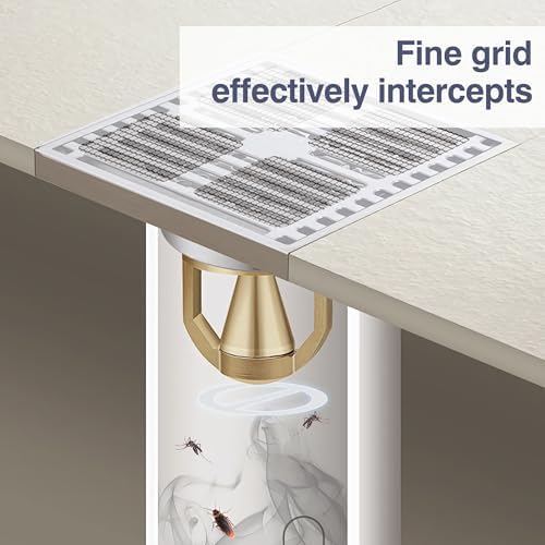 12Pcs Disposable Shower Drain Cover Hair Catcher Mesh