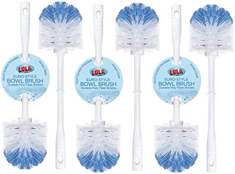 Lola Products Classic Toilet Brush 6 Pack