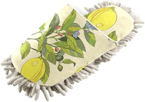 Sinestour Mop Slippers for Floor Cleaning 2 Sizes Washable