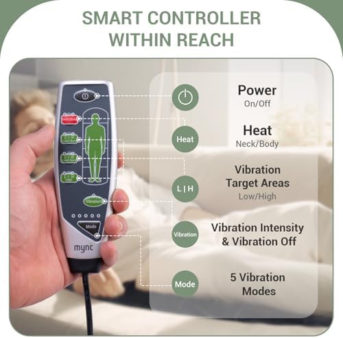 Mynt Full Body Massage Mat with Heat and Vibration 1