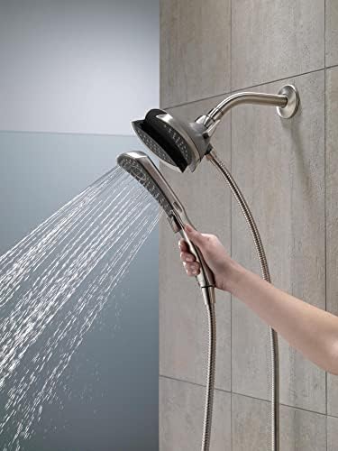Delta In2ition 4-Spray Dual Shower Head with Handheld Chrome