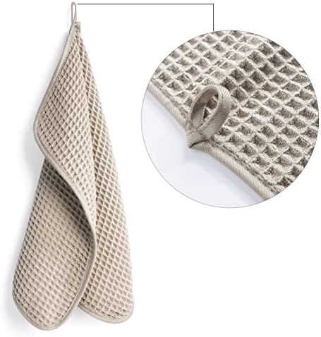 POLYTE Microfiber Lint Free Washcloth Face Towel 4 Pack 1